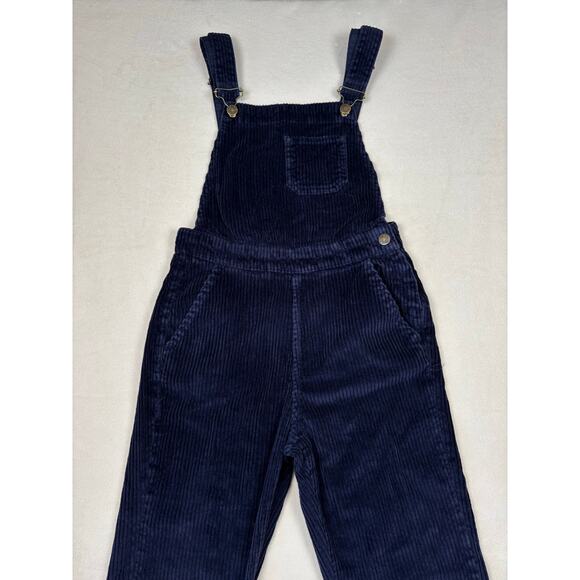 Women's size‎ Small M.i.h Jeans Anthropologie Korine navy Corduroy Overalls boho - Picture 5 of 10